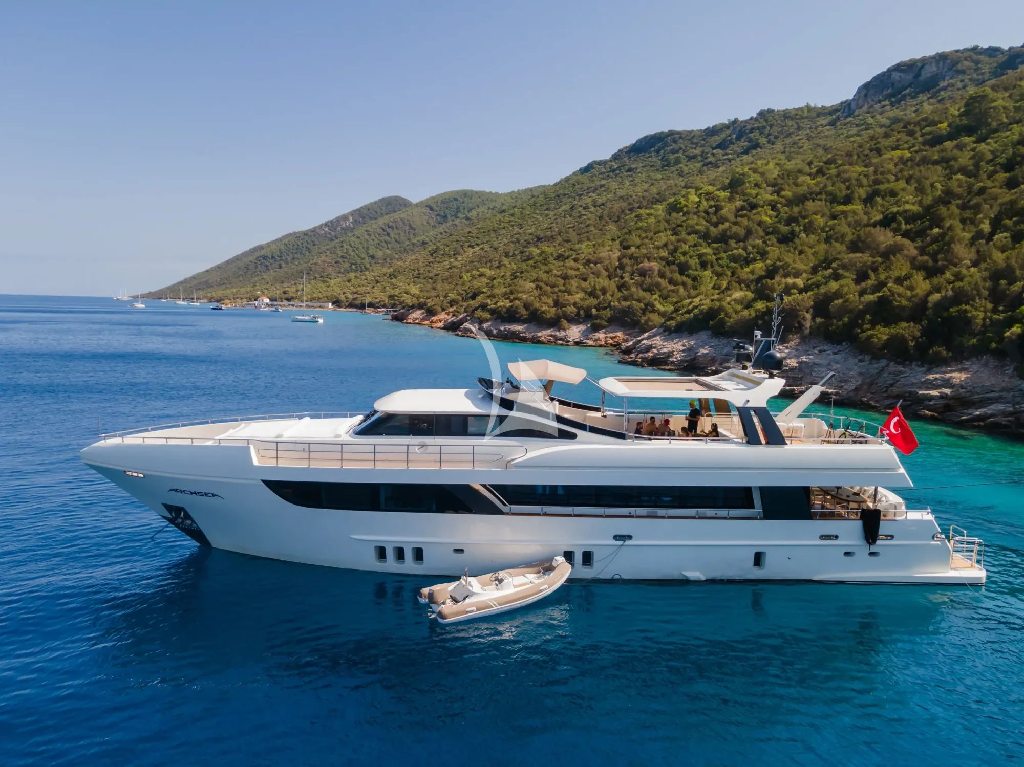 ARCHSEA - HG Yachting 31m - 5 Cabins - Bodrum - Marmaris - Gocek - Turkey
